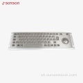 IP65 Stainless Steel Keyboard neTrackball yeAccer Service Terminal